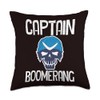 Boomerangs - Captain Boomerang Throw Pillow