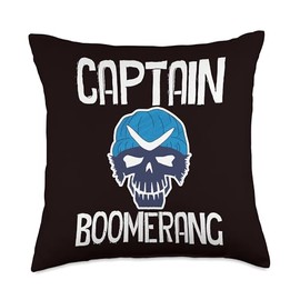 Boomerangs - Captain Boomerang Throw Pillow