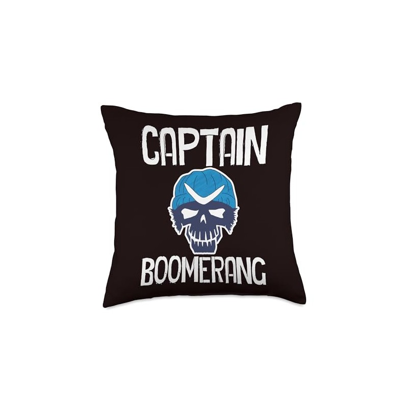 Boomerangs - Captain Boomerang Throw Pillow