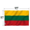 ANLEY Fly Breeze 3x5 Feet Lithuania Flag - Vivid Color