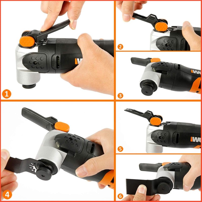 31Pcs Oscillating Saw Blades Multitool Blades Universal Oscillating Tool Blades