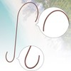Hotop 6 Pieces Heavy Duty Big S Hooks Bird Feeder