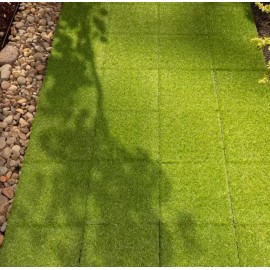 Hanie Group Piso Modular Con Pasto Sintético 31x31cm Jardin Terrazas Hd