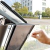 Toyvian Suction Cup Blackout Shades, No Drill Window Cover 49.21x15.74in