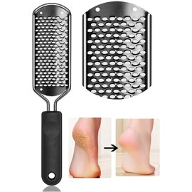 ELEPHANTBOAT® Stainless Steel Rasp Callus File Blade Foot Care(Grey)