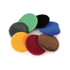 Sissel SitFit 22906 Cushion Cover Velour 33 cm - One Size, Black