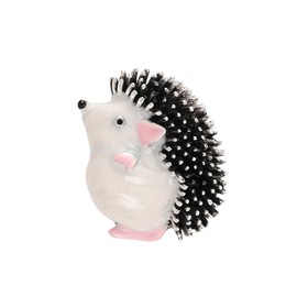 KKAMAGI Cute Personality Little Animal Hedgehog Brooches Pin for Children Women Gift Fashion Enamel Accessories (Silvery)