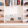 STORAGE MANIAC Expandable Shoe Rack, Stackable Shoe Rack for Closet,