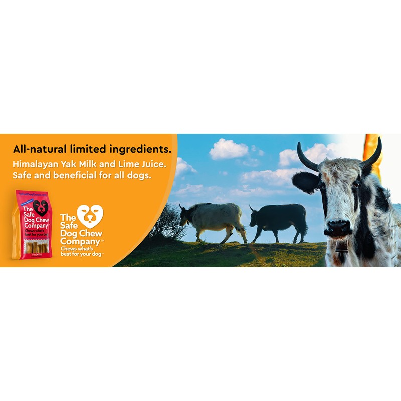 The safest All-Natural Cheese Chews - XLarge (Pack of 3)
