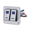 Rocker Switch Panel 2 Gang On Off Toggle Switch Panel