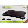DreamGEAR - 3 in 1 Fit Board Bundle for Wii Fit With Plug In Power. NEW exercise