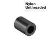 sourcing map Nylon Round Spacer Washer 4.2mm ID 7mm OD
