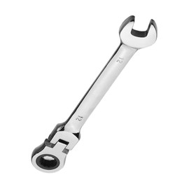 Vokenforu 12mm Flex-Head Ratchet Spanners, Metric Wrench, Chrome Vanadium Steel, Ratcheting Combination Wrench, Tool Wrench for Car Bicycle Repair at Home Workshop