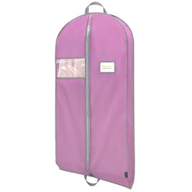 BALEINE 1PK Heavy Duty Garment Bag with Shoe Storage Travel Bag for Dresses, Suit, Coats Travel Essential (43", Pink)