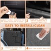 VKGUG 2PCS Dog Car Door Protector with Mesh Pocket Compatible