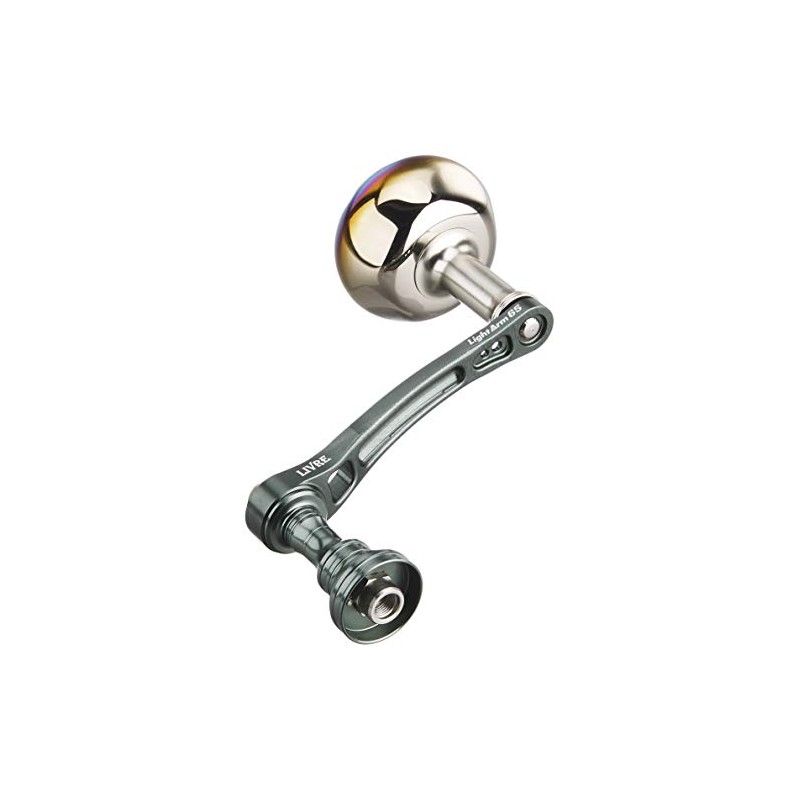 LIVRE Light Arm 65 EP37 Knob for Daiwa (Gunmeta-plate +