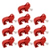 10Pcs Circuit Breaker Lockout Device Multifunctional Universal Circuit Breaker Safety