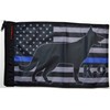 Forever Wave USA Subdued Thin Blue Line K9 Flag