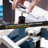 sourcing map Hand Taper Tap 7/16-14 BSW 2B Thread Taper