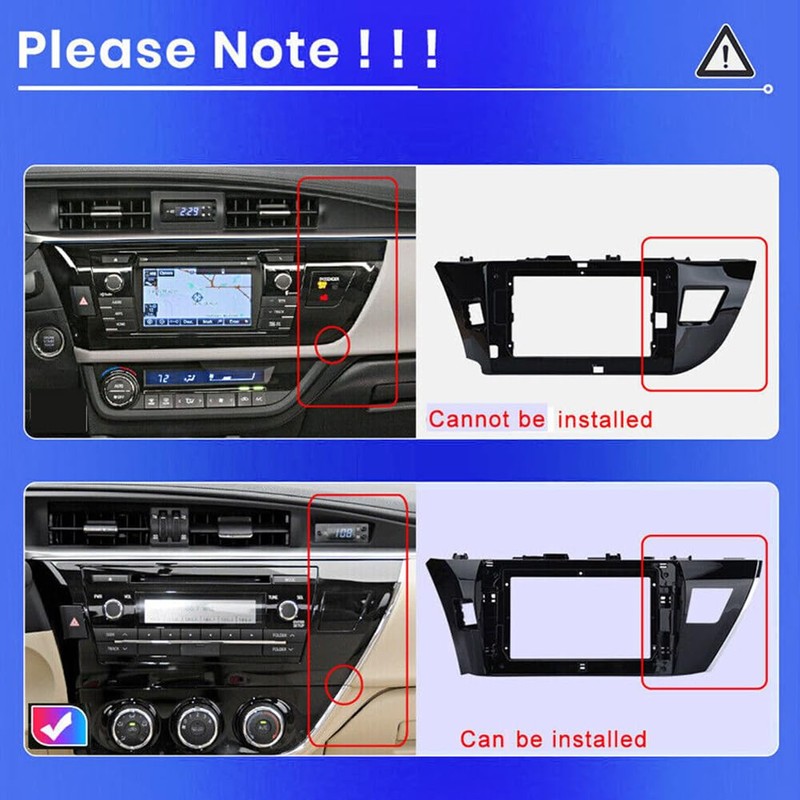 Slakerbe 9Inch Touchscreen Android11 Car Stereo with Apple Carplay and