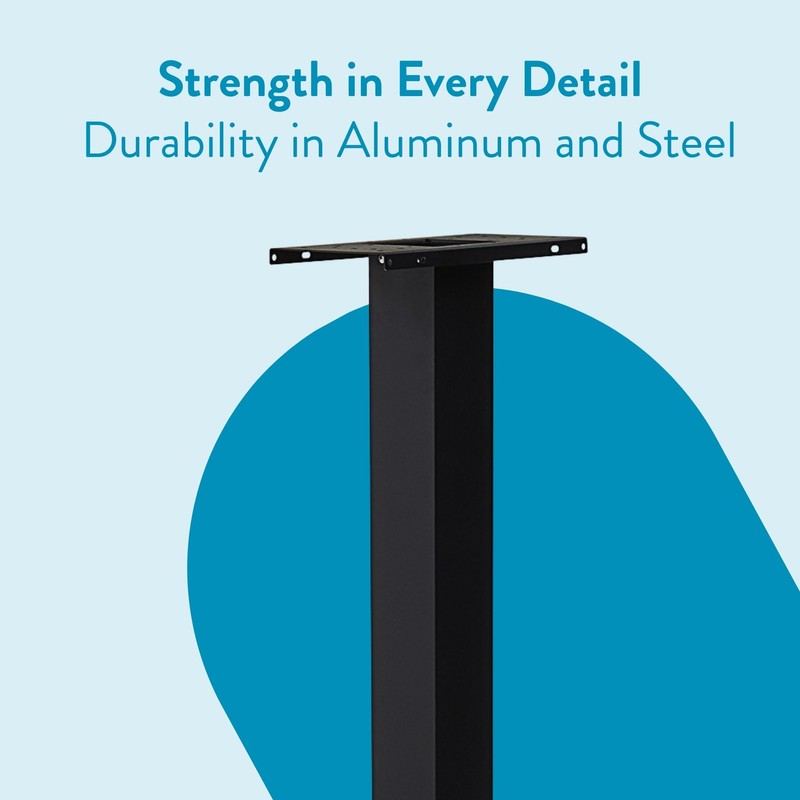 Architectural Mailboxes Brighton Aluminum Mailbox Post, Compatibility Code A, B,