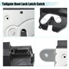 X AUTOHAUX Rear Tailgate Boot Lock Latch for Fiat 500