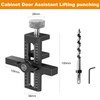 Puriwood Cabinet Door Installation Jig – Adjustable Aluminium Alloy Positioning