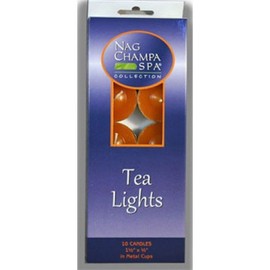 Nag Champa Tea Light Candles- Gift Box of 10