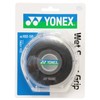 YONEX AC1025P Tennis & Badminton Grip Tape, Wet Super Grip, Case Included, Color: Black, Pack of 5 Rolls
