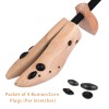 Kevenanna Pair Of Premium Professional 4-Way Wooden Shoe Trees, Wooden