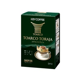 Key Coffee Drip On Toal Cotraja, 0.3 oz (8 g) x 5 Pages x 5 Packs