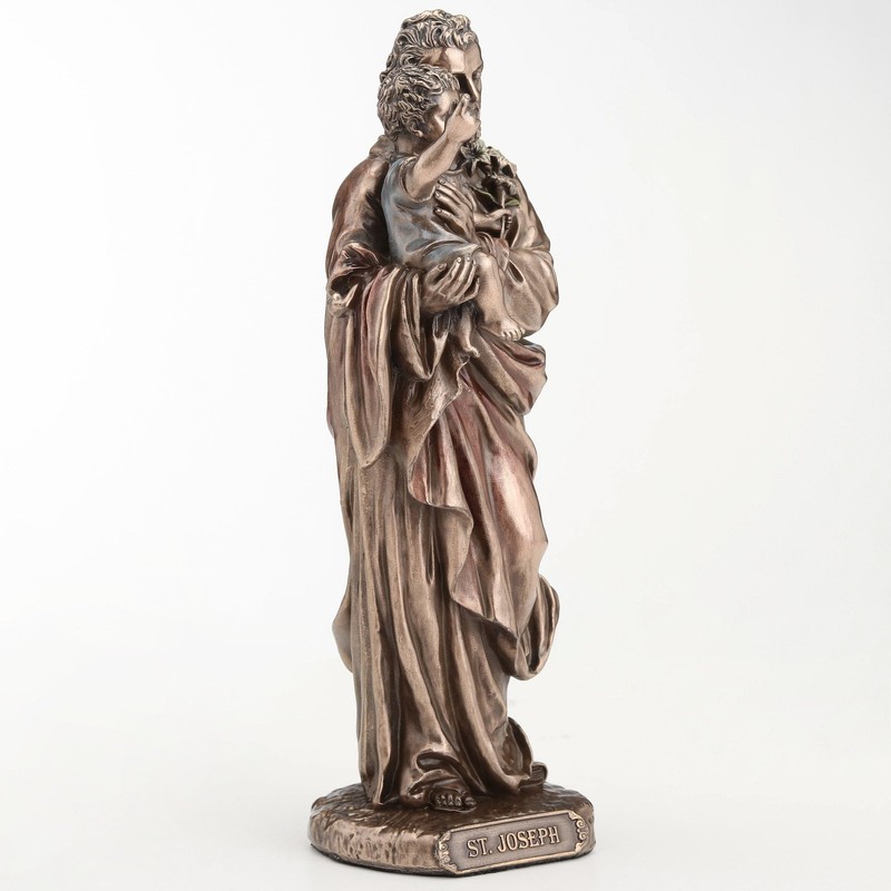 Veronese Design 6 1/4 Inch Saint Joseph and Baby Jesus
