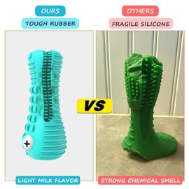 Cutiful Dog Toys for Aggressive Chewers Large Medium Breed, Indestructible Dog Chew Toys, Squeaky Interactive Tough Extremely Durable, Dogs Toothbrush Toys to Keep Them Busy