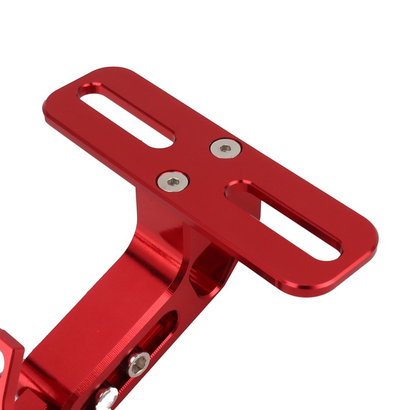 Motorcycle License Plate Bracket CNC Aluminium Alloy Universal Adjustable Motorcycle