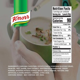 Knorr Kosher Instant Soup Cup Mushroom 1.52 oz (Pack of 24)