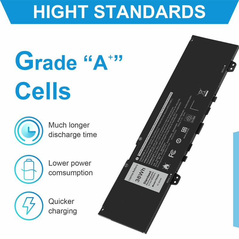 For Dell Battery for Dell Inspiron 13 7000 2-in-1 7373