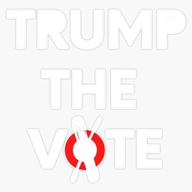 Trump The Vote 2020 Florida President Election Sticker Bumper Sticker Vinyl Decal 5"
