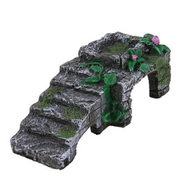 Leadigol Multifunctional Turtle Reptile Climbing Ladder Basking Platform Resin Fish Tank Ornaments Amphibians Reptile Resting Tortoise Climbing Platform