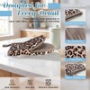 Ribbed Mini Oven Mitts 2-Pack Set, 5.5"x8.5", Leopard Printed, Heavy