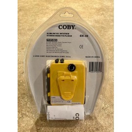 Coby CX-34 All Weather Sports Stereo Cassette Player - Walkman - NOS - NIP