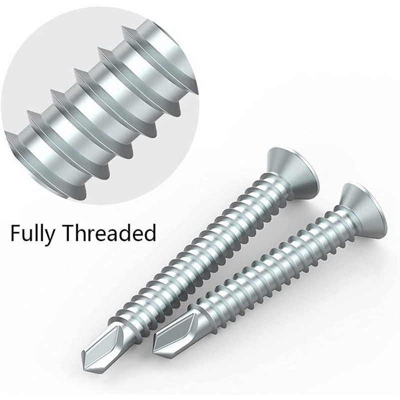 TERF® Self Drilling Countersunk Screws 4.2 X 65mm Self Tapping