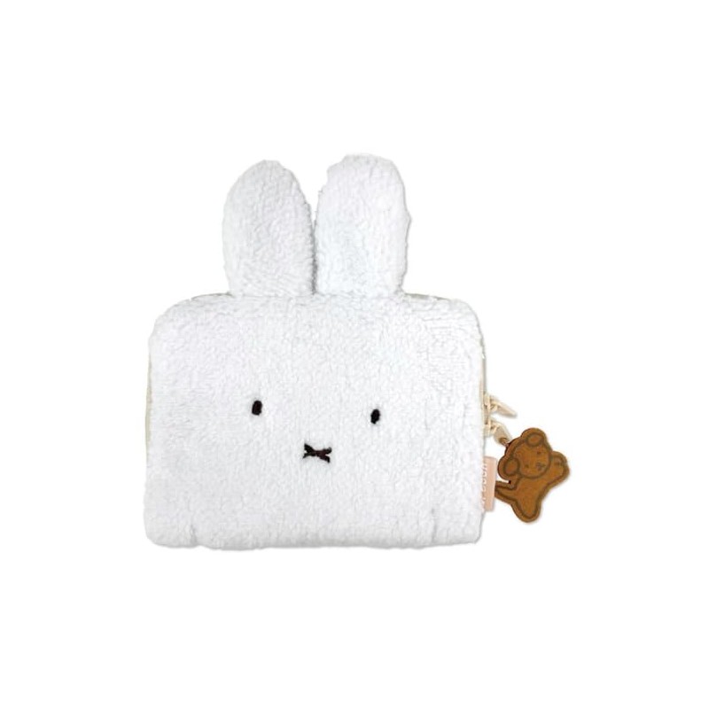 Eye Up Miffy Dotto Pouch Boa Short (Face Miffy)