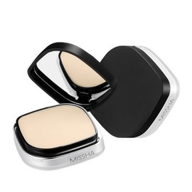 Misha Missha Signature Dramatic Two-Way Pact/Full Size, Dramatic Two-Way Pact No. 21 Vanilla, Vanilla / 미샤 시그너처 드라마틱 투웨이 팩트/본품, 드라마틱 투웨이팩트 21호 바닐라, 바닐라