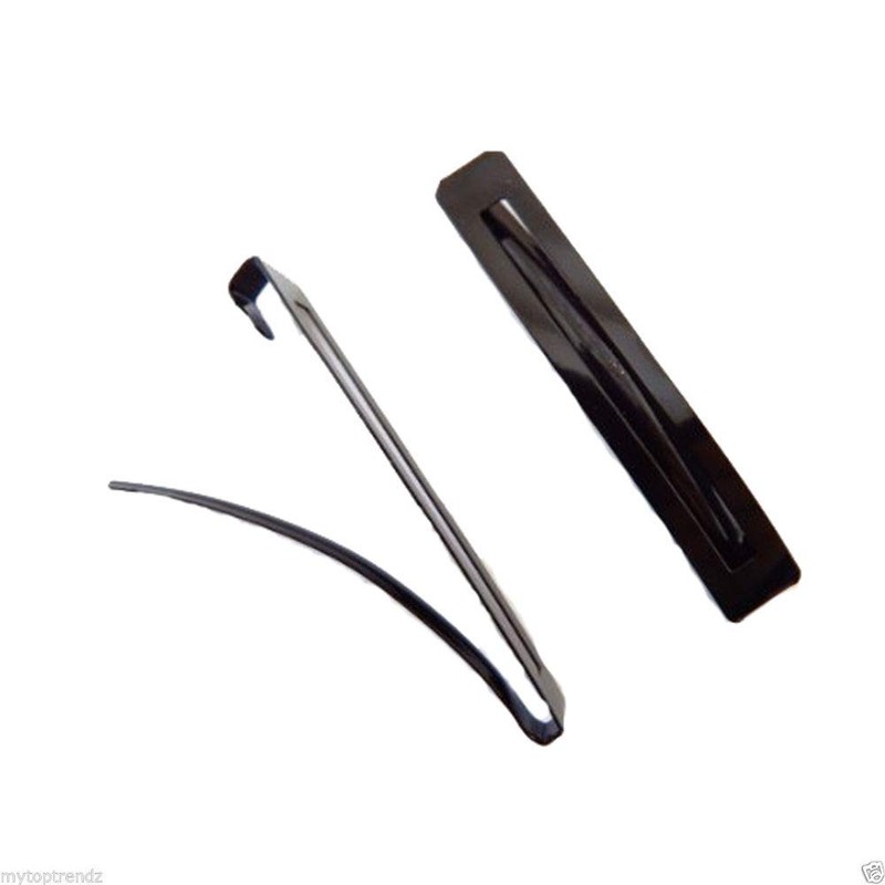 Mytoptrendz® Thin Small Hair Clips Grips Barrette Slides- Set of