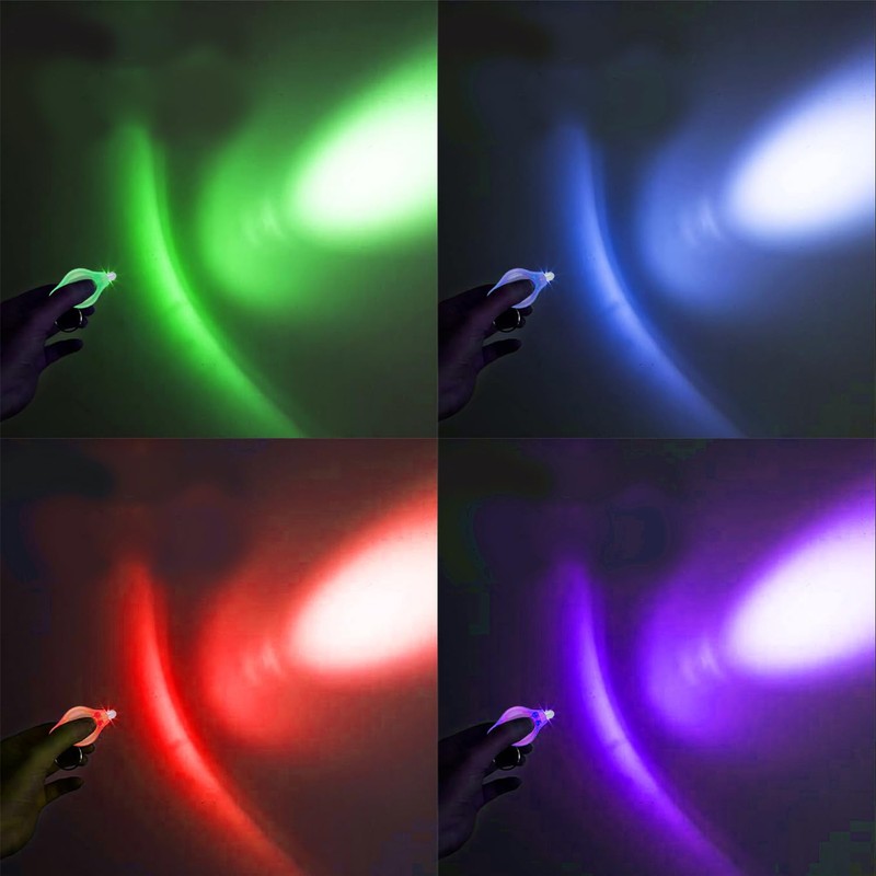 MODOAO LED Keychain Small Torch Light, 5 Pack White Light