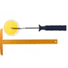 Urjumpea Paint Roller Pipe Paint Roller with Frame Corner Paint