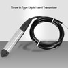 Liquid Level Transmitter Submersible Water Sensor Detector 4‑20mA DC12‑30V Stainless