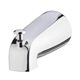 Miseno MT250 Universal Slip-On Tub Spout with Integrated Diverter - Polished Chrome
