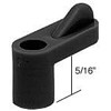 CRL Black 5/16" Plastic Window Screen Clips - Bulk Pack