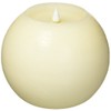 Simplux Round Candle with Moving Flame